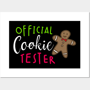 Christmas cookie tester Posters and Art